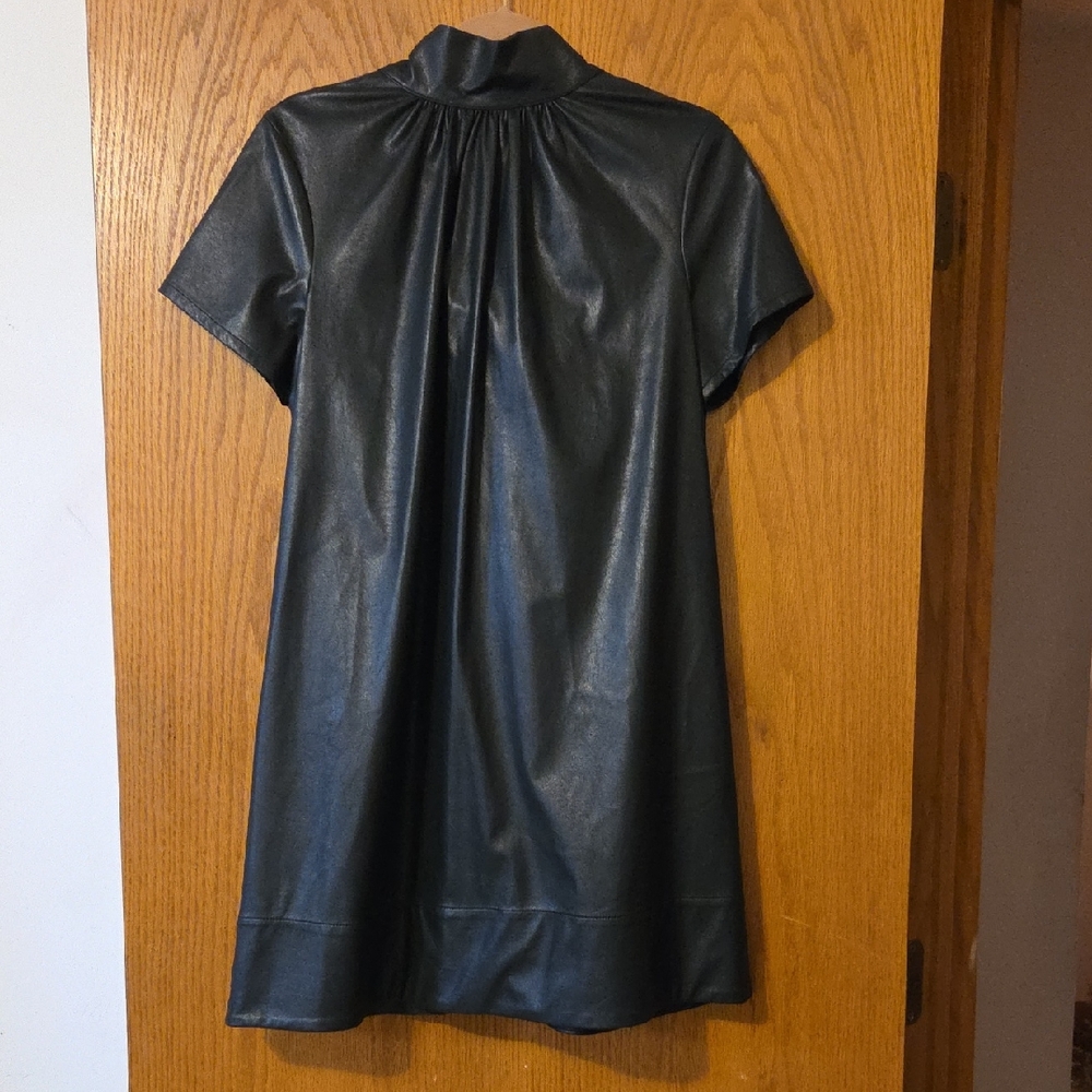 Lavender Brown Black Mini Dress